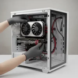 Installation de matériel informatique dans un boîtier PC