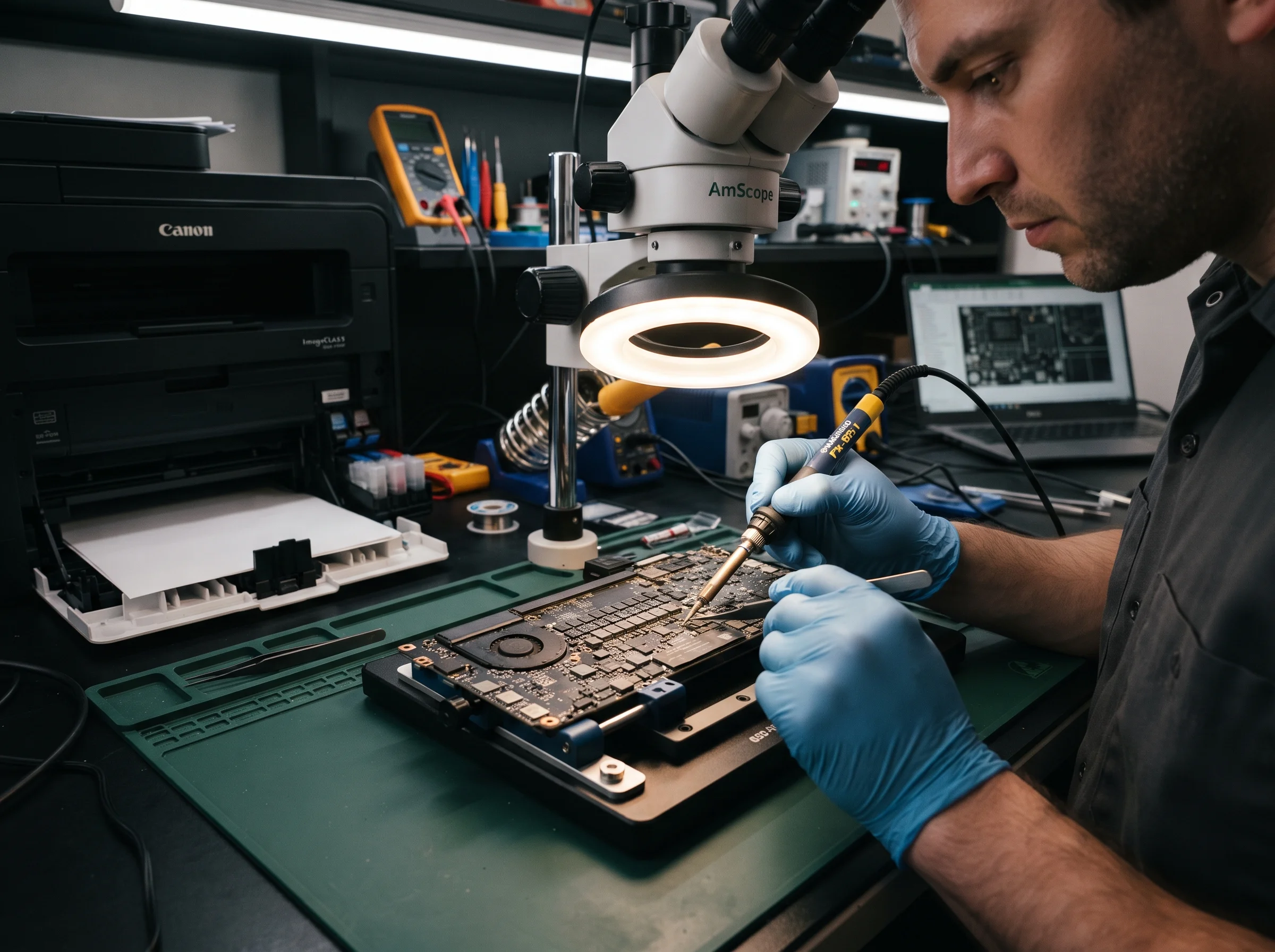 technician-repairing-macbook